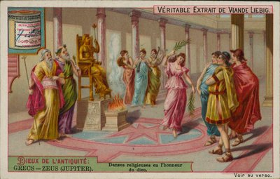 Zeus, Gott des antiken Griechenlands von European School