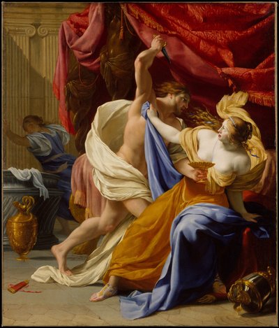 Die Vergewaltigung Tamars von Eustache Le Sueur