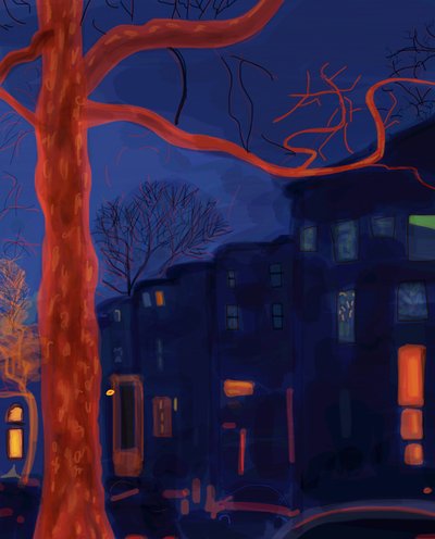 7th Street, Brooklyn, 2016 von Evan Sklar