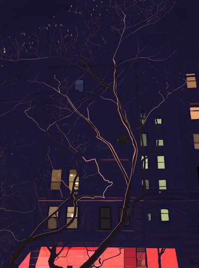 Bei Morgengrauen, Brooklyn von Evan Sklar
