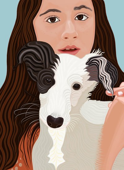 Minnie und Ava von Evan Sklar