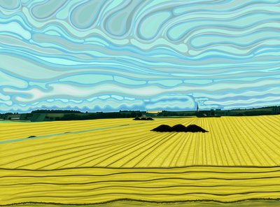 Stadtrand von Calais, Frankreich von Evan Sklar