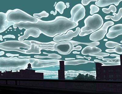 Blick vom Bruckner Expressway von Evan Sklar