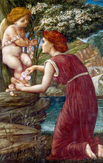 Der Kult des Cupido von Evelyn De Morgan
