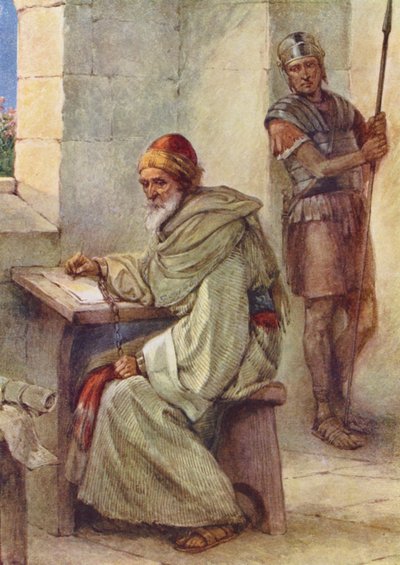 Paulus im Gefängnis von Evelyn Stuart Hardy