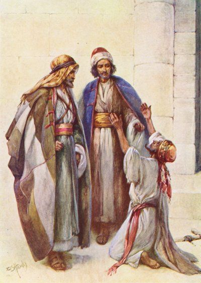 Petrus und Johannes und der Lahme von Evelyn Stuart Hardy