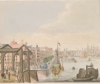 Buitenkant te Amsterdam, ca. 1810-1813 von Evert Maaskamp