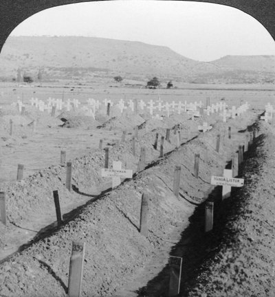 Intombi-Friedhof, Ladysmith, Natal, Südafrika von Excelsior Stereoscopic Tours