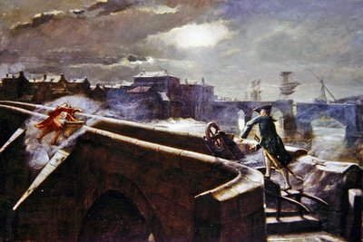 Die Brücken von Ayr von Eyre Crowe