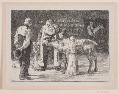 Illustration zu "Herreper" von F. Hendriksen