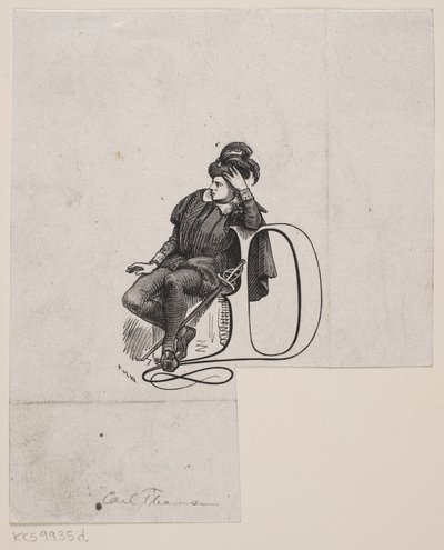 Vignette zu Edvard Brandes Abhandlung über Frederik Høedt von F. Hendriksen