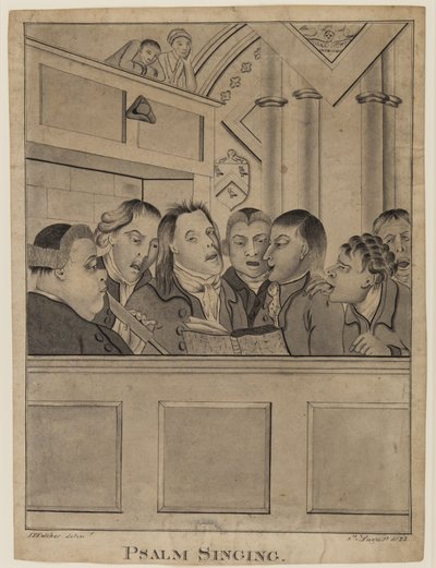 Psalmgesang, 9. August 1822 von F. P. Fulcher