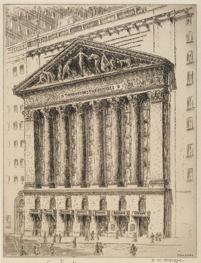 Die New Yorker Börse von F. W. W. Hoppe
