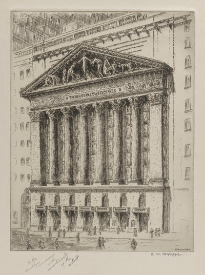 Die New Yorker Börse von F. W. W. Hoppe