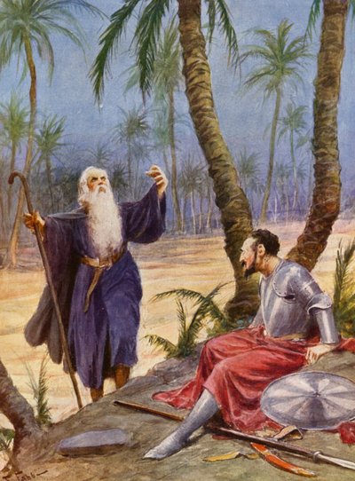 La Gerusalemme Liberata von Torquato Tasso: Canto X, Strophe 9 von Fabio Fabbi