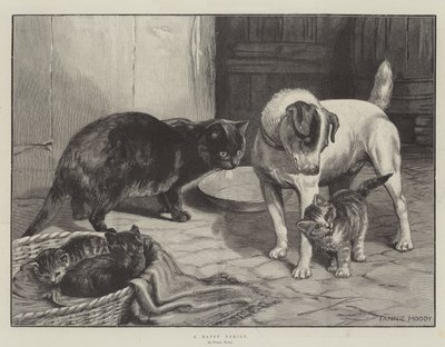 Eine glückliche Familie von Fannie Moody