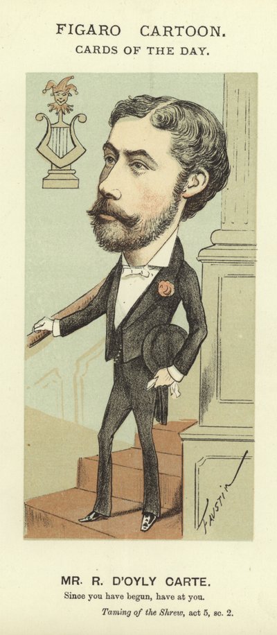 Karikatur von Richard D