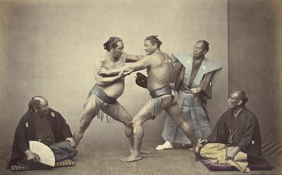 Vertreter von Nio, der japanische Herkules von Felice Beato