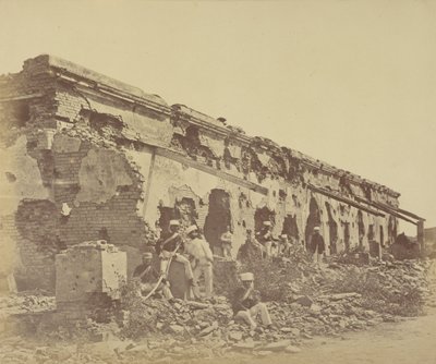 Verschanzung von Generalmajor Sir Hugh Massy Wheeler in Cawnpore von Felice Beato