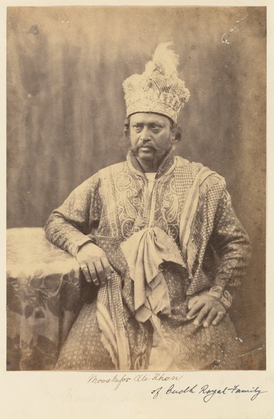Moostafor Ali Khan der Oudh-Königsfamilie von Felice Beato