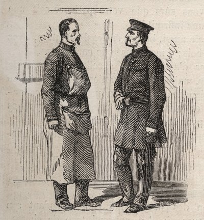 Paris - Gefängnis La Petite Roquette (Gefängnis für Frauen und Jugendliche) von Felix (after) Thorigny