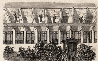 Paris - Gefängnis La Petite Roquette (Gefängnis für Frauen und Jugendliche). von Felix (after) Thorigny