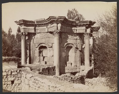 Baalbek, Tempel der Venus von Félix Bonfils