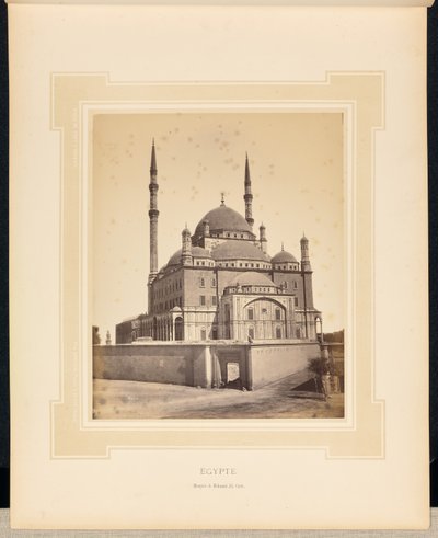 Ägypten: Moschee von Mohamet Ali, Kairo von Félix Bonfils