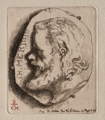 Charles Meryon von Felix Bracquemond