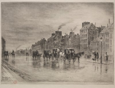 Ein Wintermorgen am Quai de l