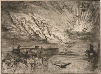 Die Geister aus den Städten der Toten von Felix Hilaire Buhot