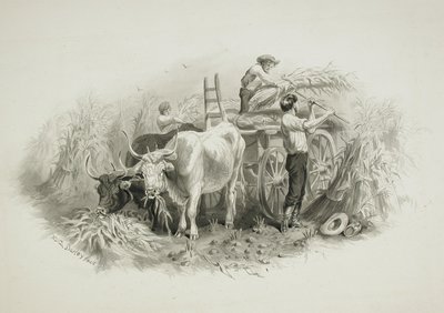 Heuernte-Szene von Felix Octavius Carr Darley