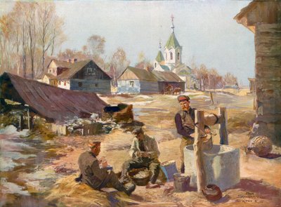 Friedliche Arbeit hinter der Front in Russisch-Polen von Felix Schwormstadt