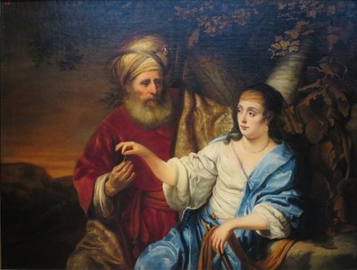 Judah und Tamar von Ferdinand Bol