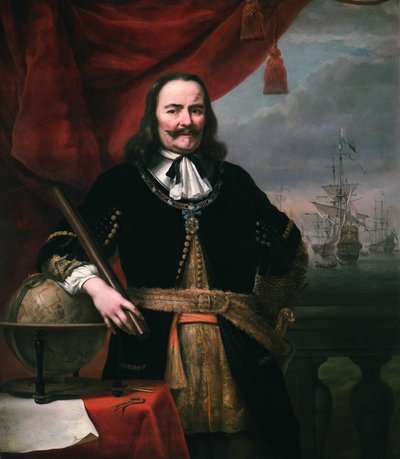 Vizeadmiral Michiel de Ruyter (1607–1676) von Ferdinand Bol