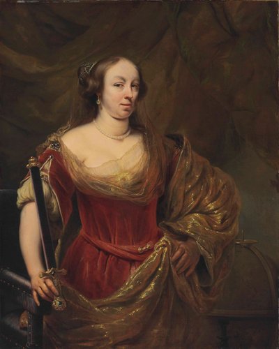 Porträt von Marie Louise Gonzaga de Nevers von Ferdinand Bol