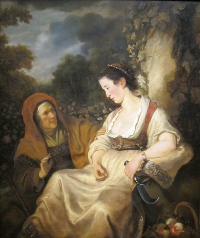 Vertumnus und Pomona von Ferdinand Bol