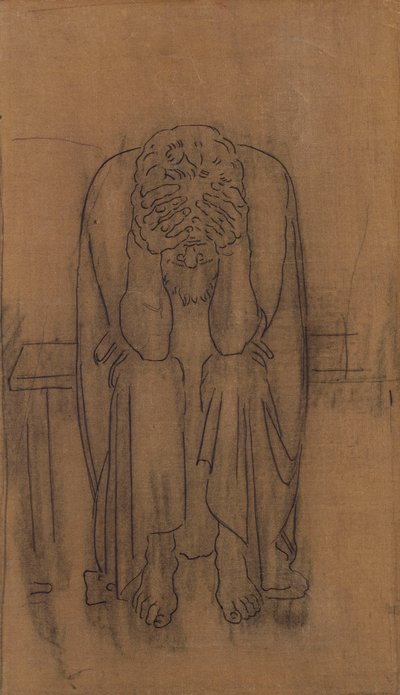 Dunkler Genius von Ferdinand Hodler