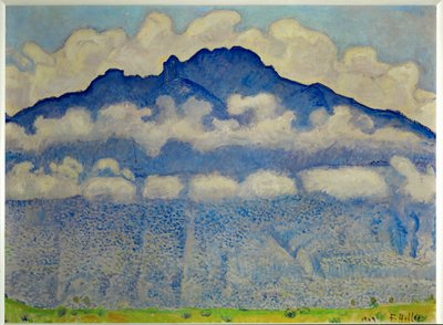Landschaft im Berner Oberland von Ferdinand Hodler