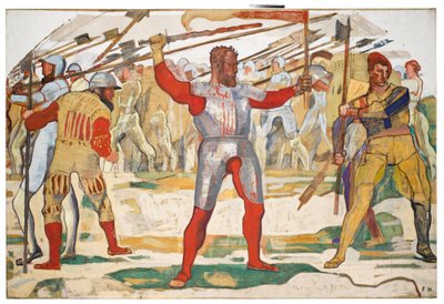 Rückzug von Marignano von Ferdinand Hodler