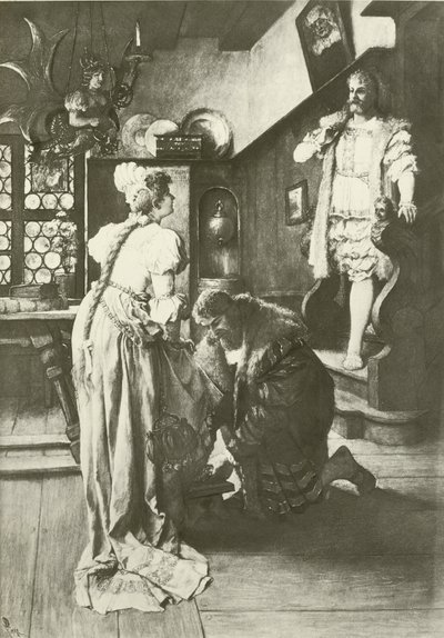 Die Meistersinger von Nürnberg, Akt III Szene IV von Ferdinand Leeke