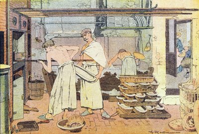 Der Bäcker, in Imagier de l