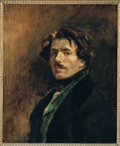 Delacroix, Selbstporträt von Ferdinand Victor Eugene Delacroix
