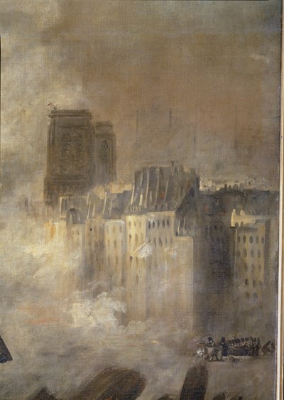 28. Juli 1830; Die Freiheit führt das Volk von Ferdinand Victor Eugene Delacroix
