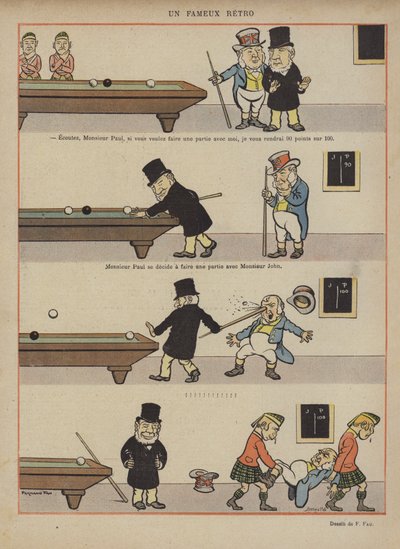 Illustration für Le Rire von Fernand Fau
