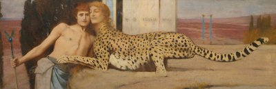 Zärtlichkeiten von Fernand Khnopff