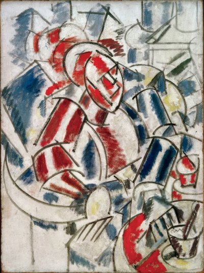 Frau im Lehnstuhl von Fernand Leger