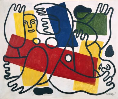 Die Taucher von Fernand Leger