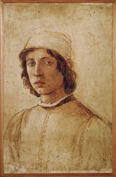 Filippino Lippi, Selbstporträt von Filippino Lippi