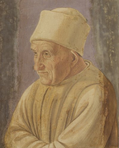Porträt eines alten Mannes von Filippino Lippi